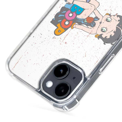 Betty Boop Splatter iPhone 15 MagSafe Case